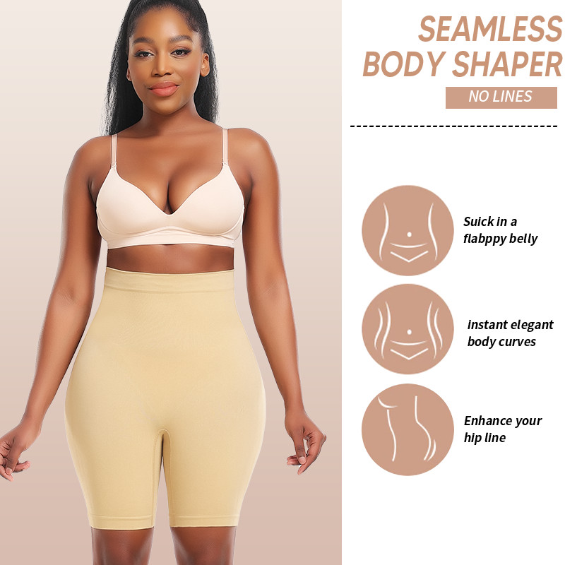 Fajas Colombianas Levanta Cola Butt Lifting Shorts Hi-Waisted Booty Shaper Pants