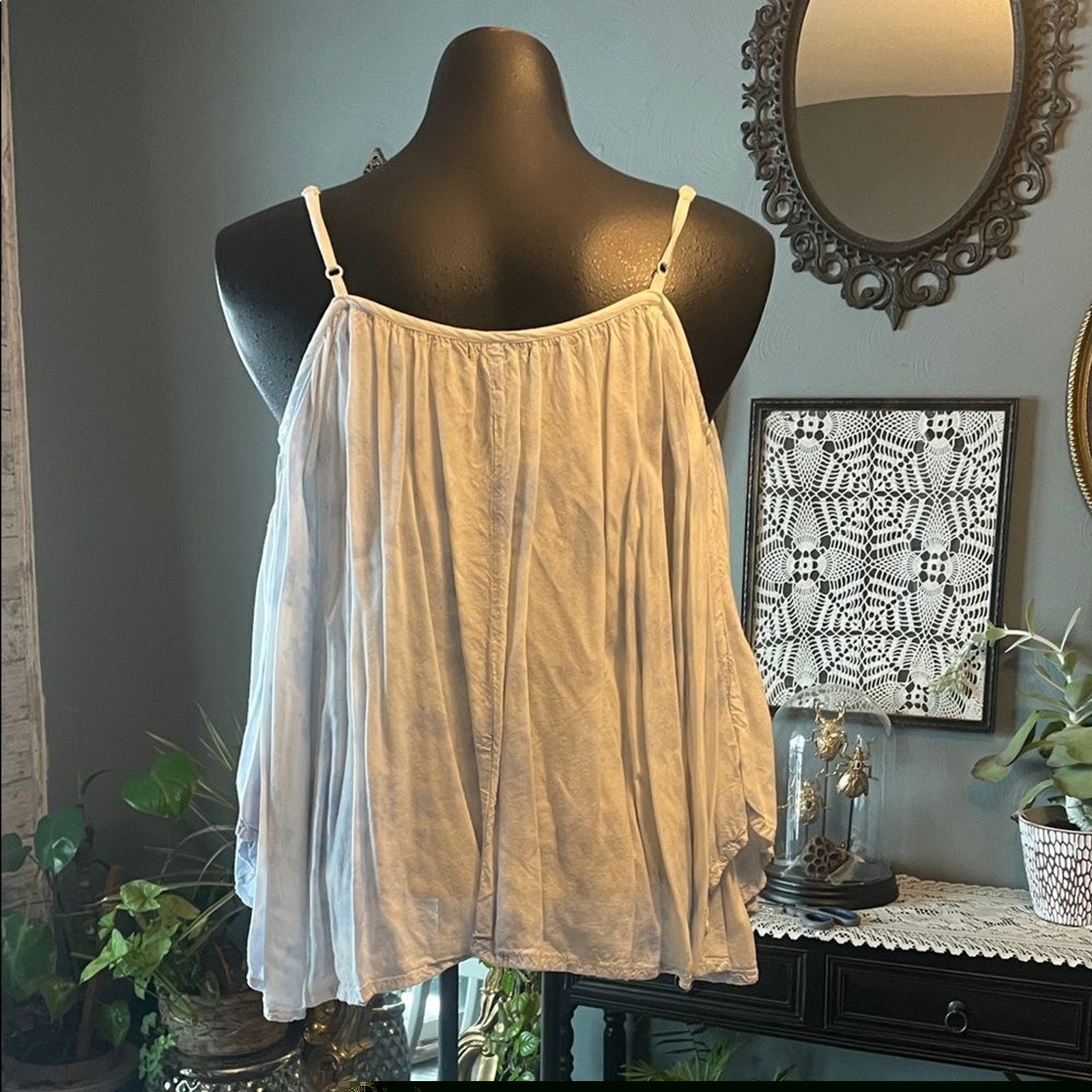 Style Envy Cream Tie-Front Camisole