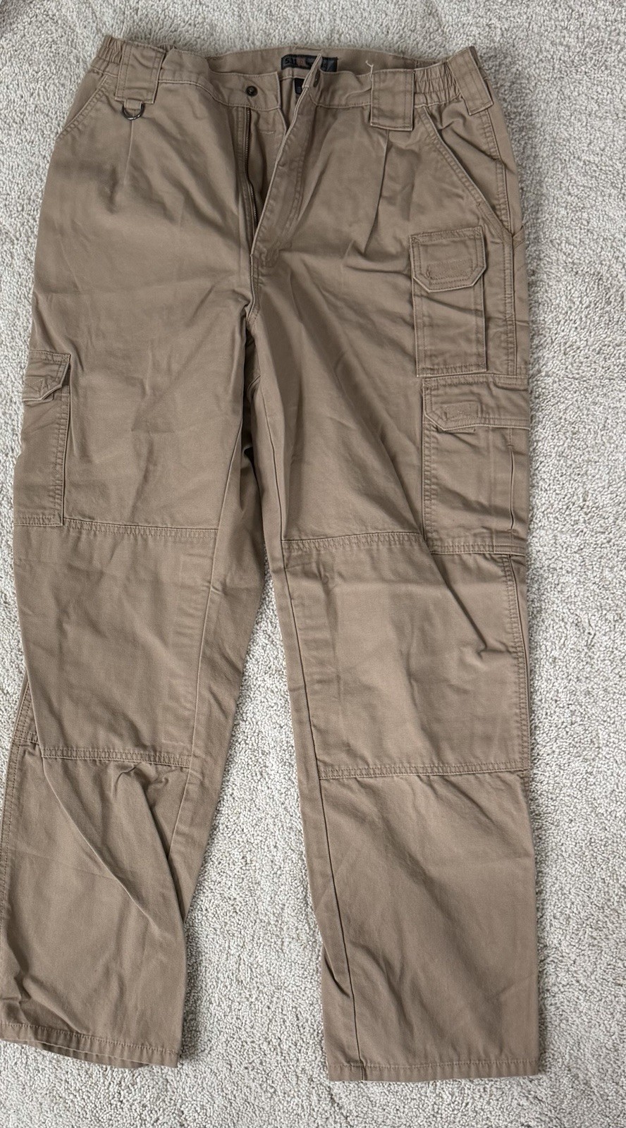 5.11 Tactical Men’s Cargo Pants 34×34 Tan