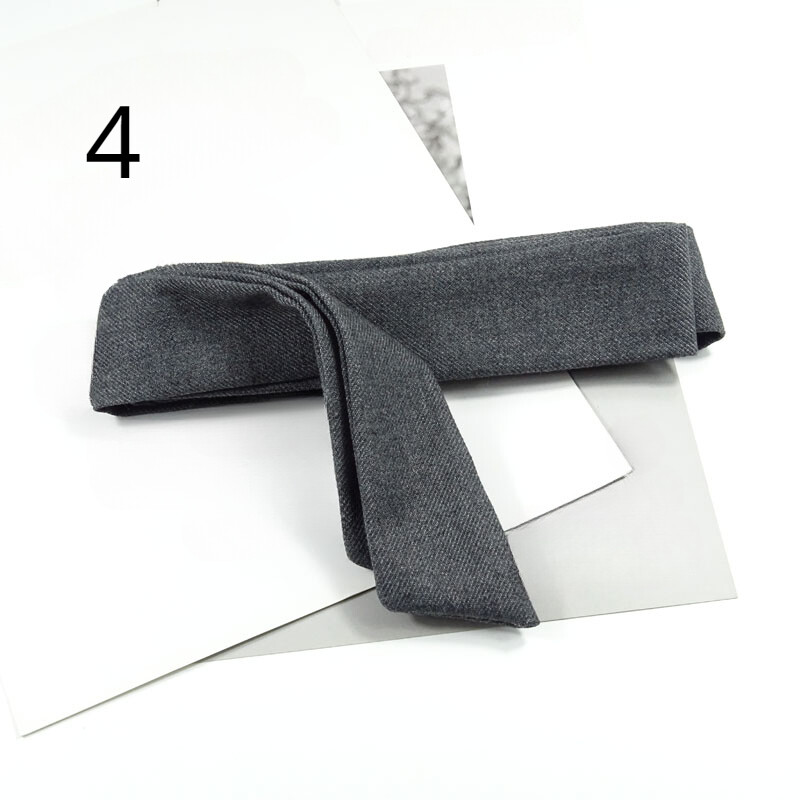 Suit Fabric Waist Belt Sash Scarf Self Tie Lace Up Ribbon Waistband Casual