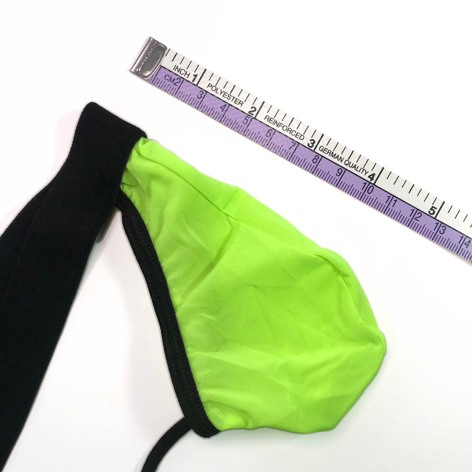 K1952 Mens Sexy Mini String Pouch Thong Soft Silky Thin Jersey Semi C-thru