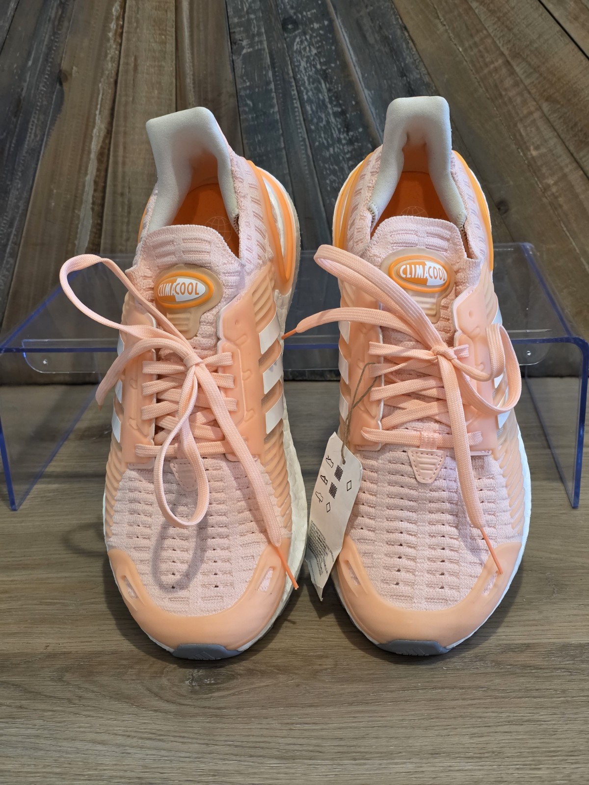 Adidas UltraBoost DNA Climacool CC_1 Sneakers Women’s 10 Neon Orange GY0333 NWT
