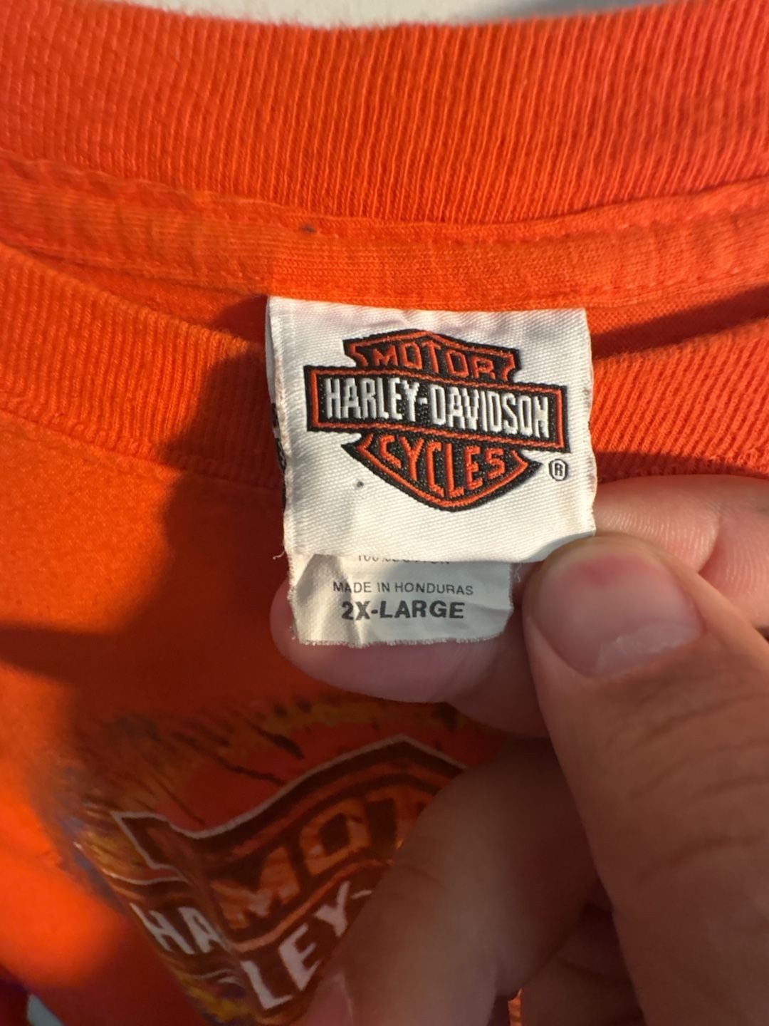 2014 Harley-Davidson Riverside California Orange T-Shirt 2XL