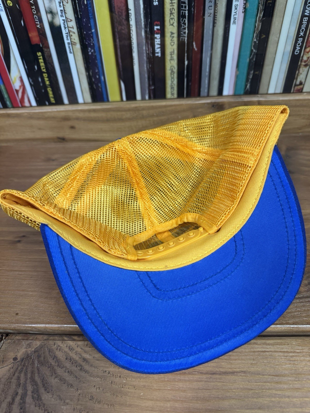 Deadstock 80’s Vintage Napa Patch Hat All-Mesh Snapback Louisville Mfg Co MINT!