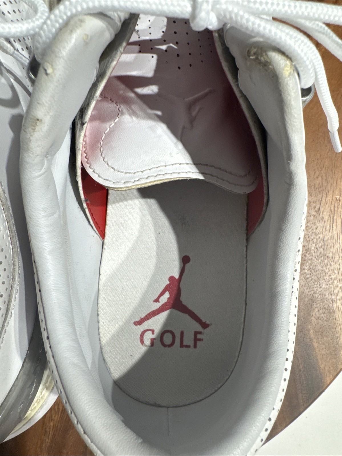 Air Jordan ADG 4 White Pure Platinum Men’s Size 11.5 Spikeless Golf Shoes