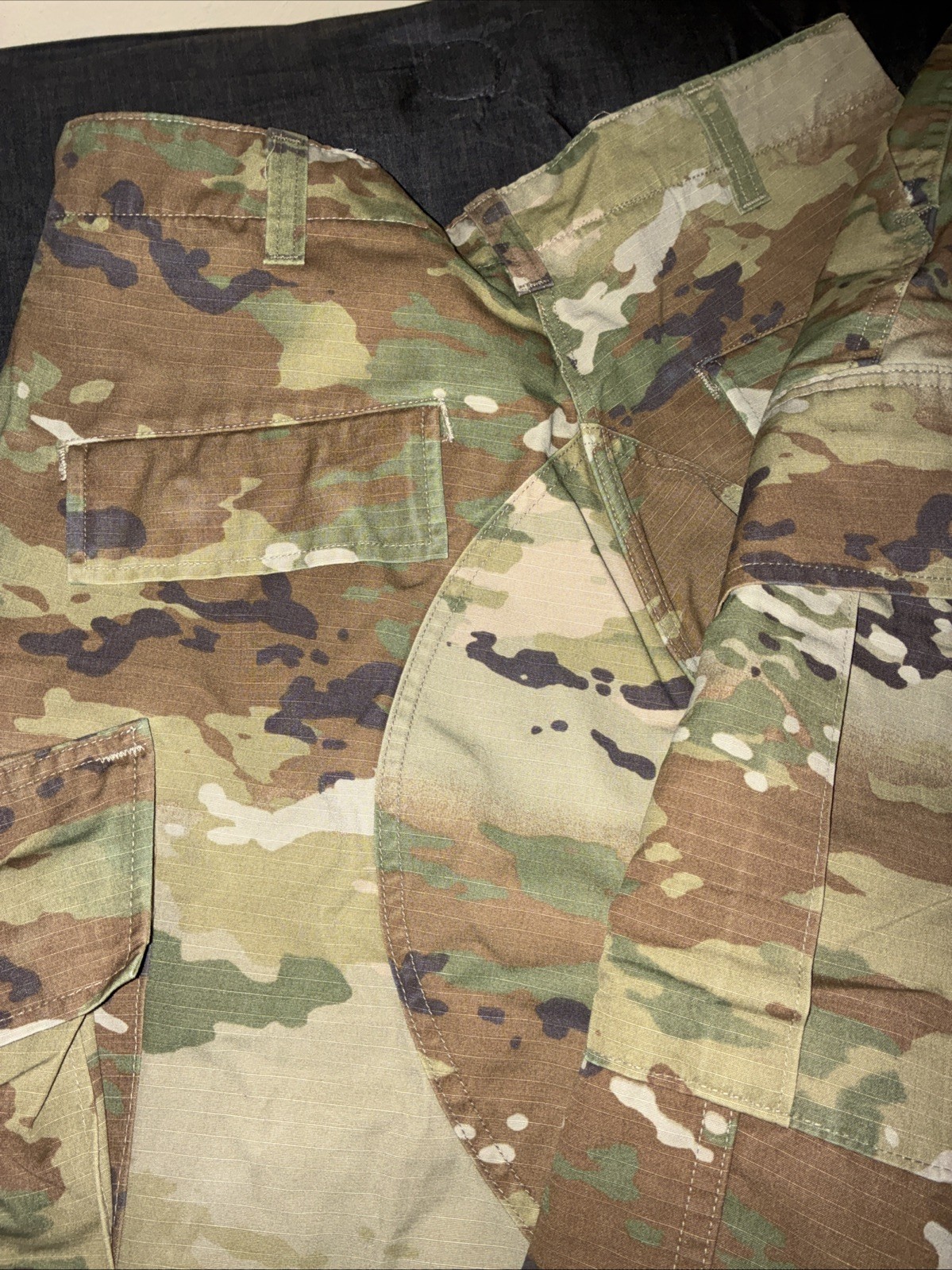 US Army Combat Uniform OCP Pants Medium Short Ripstop Unisex Military ACU