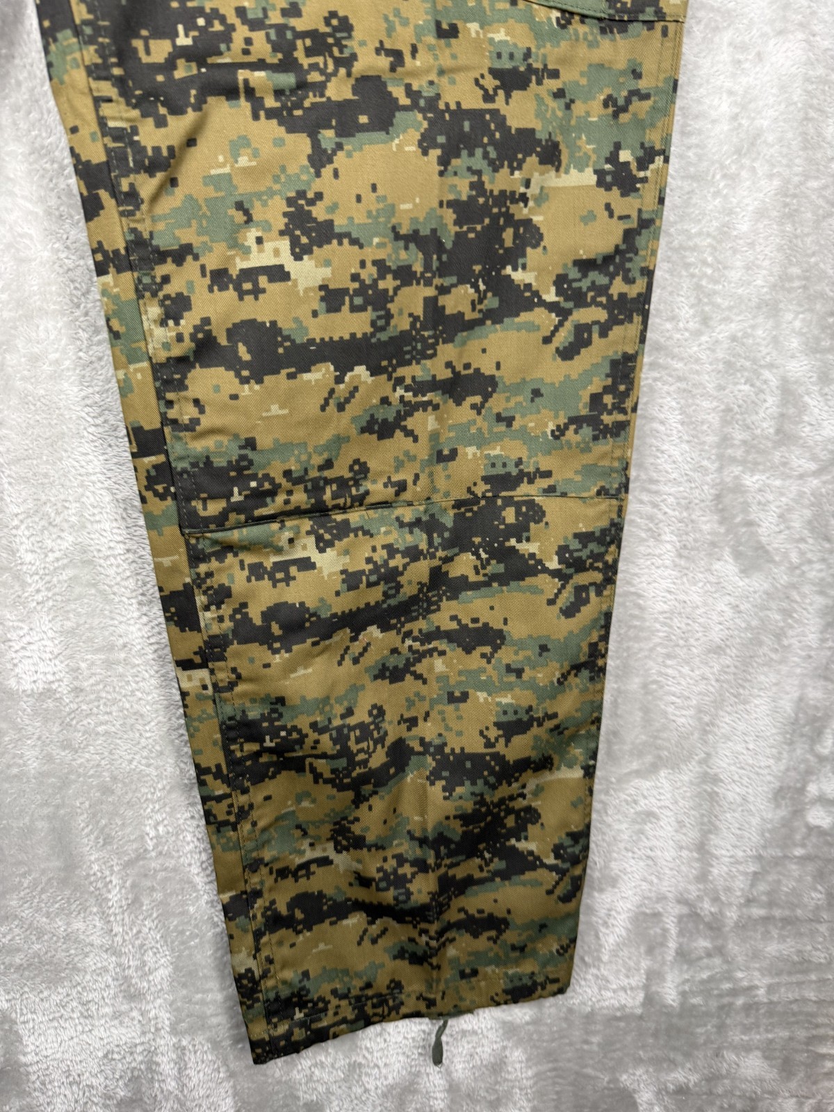 Mil-Tec Cargo Pants Mens XXL Button Fly Digi Camo Military Style Utility