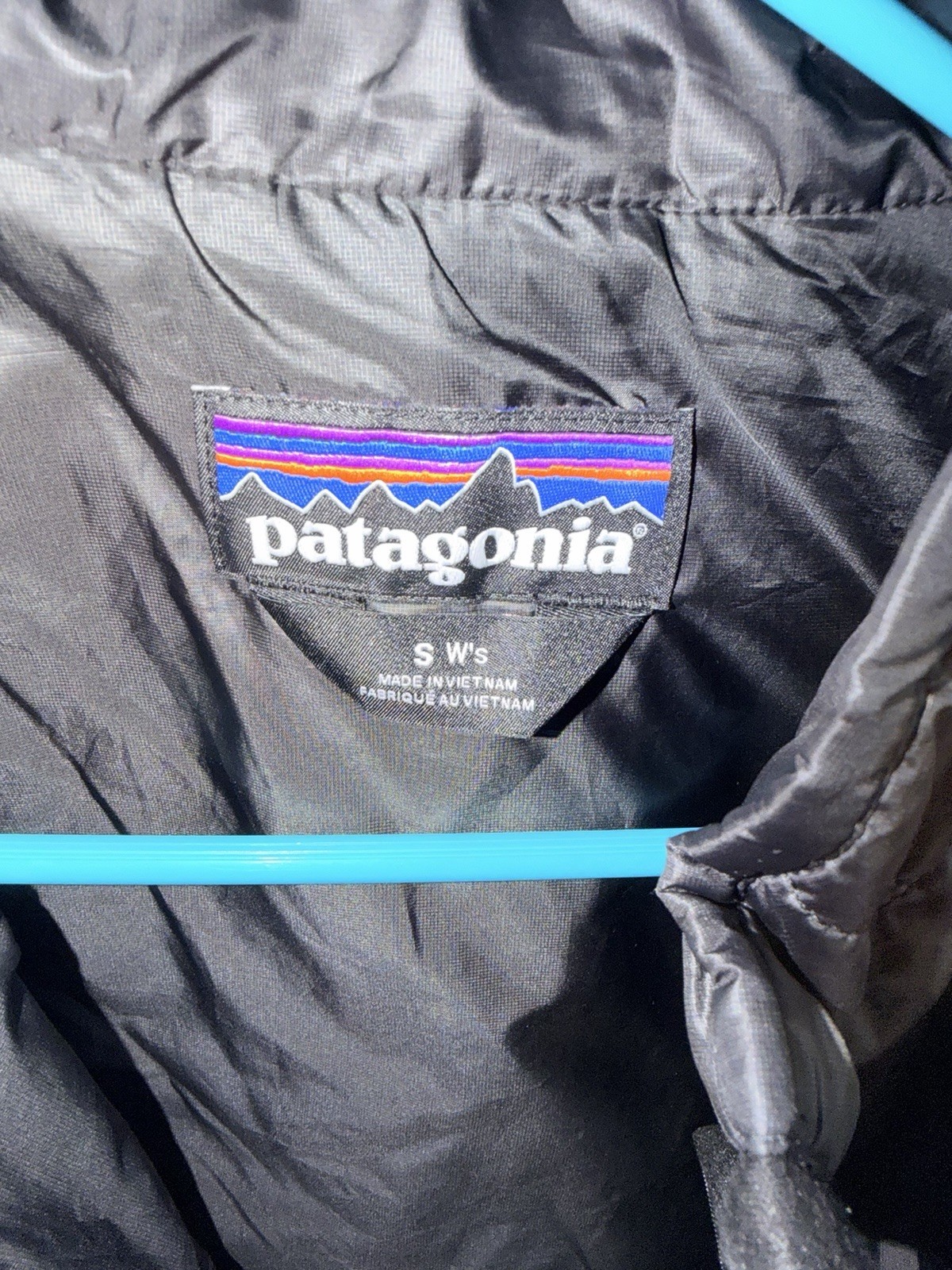 Patagonia Women’s Nano Puff Black Insulated Lightweight Full Zip Vest Size S