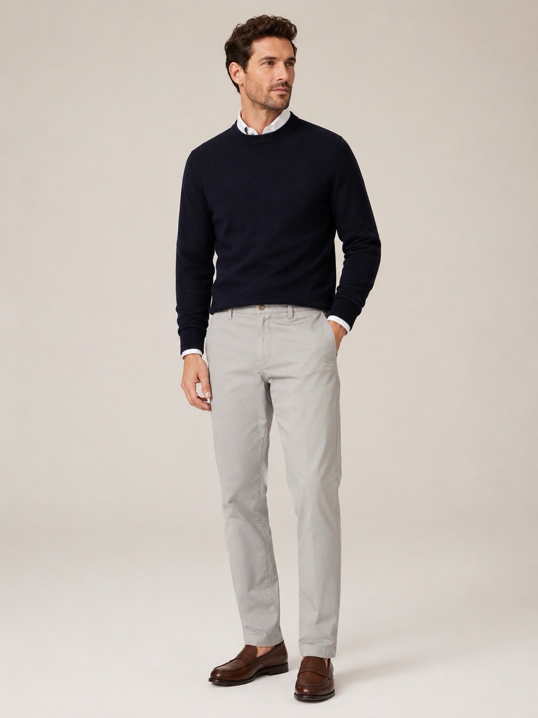 J.Crew Mercantile Flex Straight Chino Pants Men’s 32×34 Beige Khaki NWT