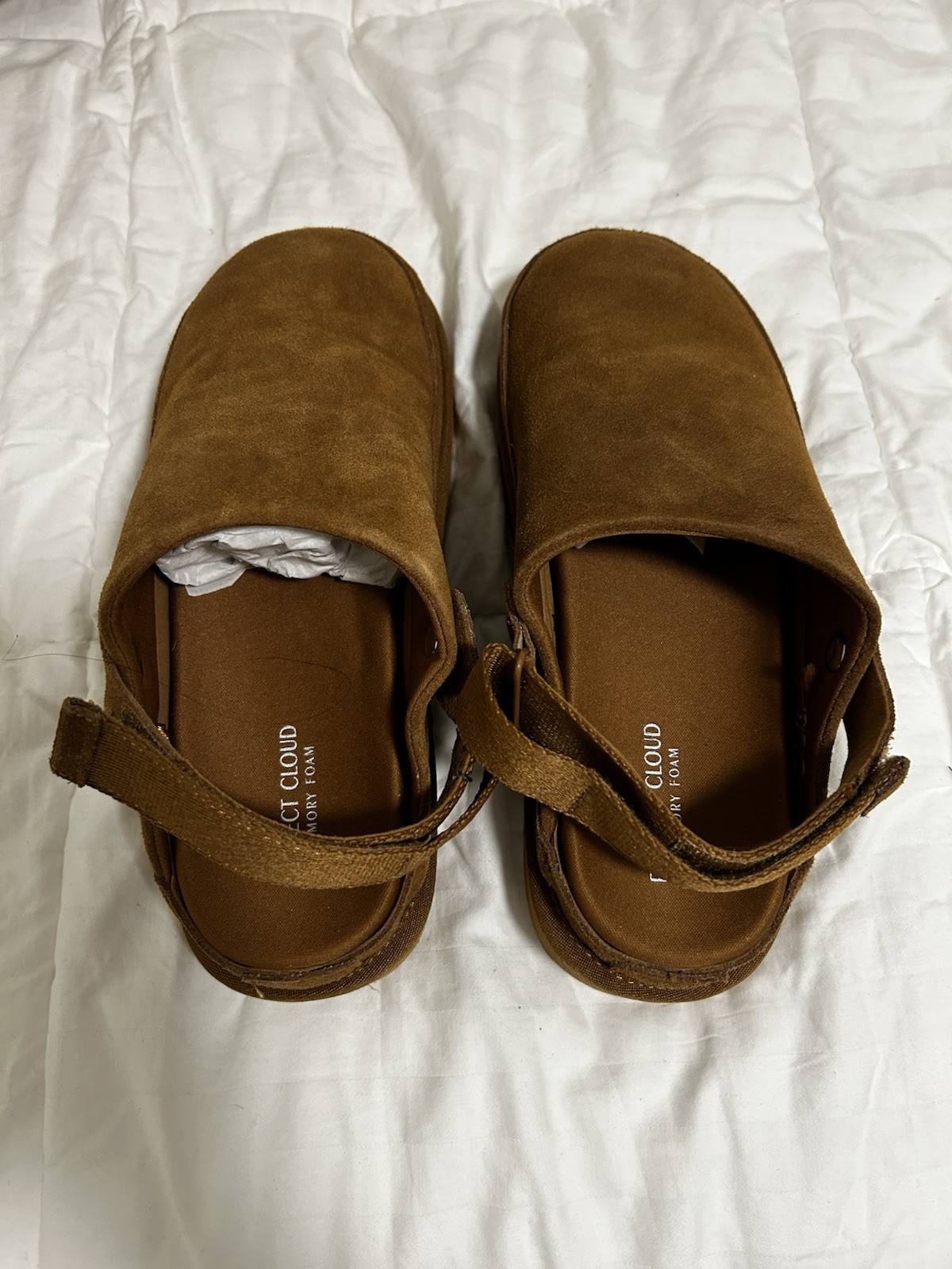 Project Cloud Memory Foam Women’s Slip Ons Goldstar.A Chestnut Size 8.5