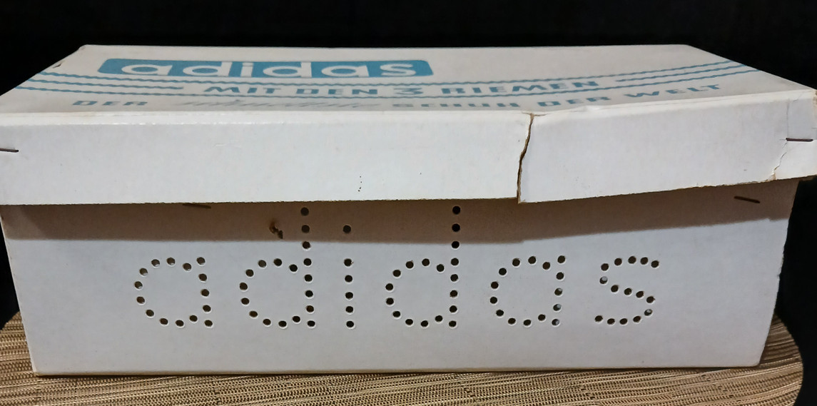 🟥Vintage Adidas Intervall Track Spikes West Germany w/ Box 1960s–70s Dassler 🟦