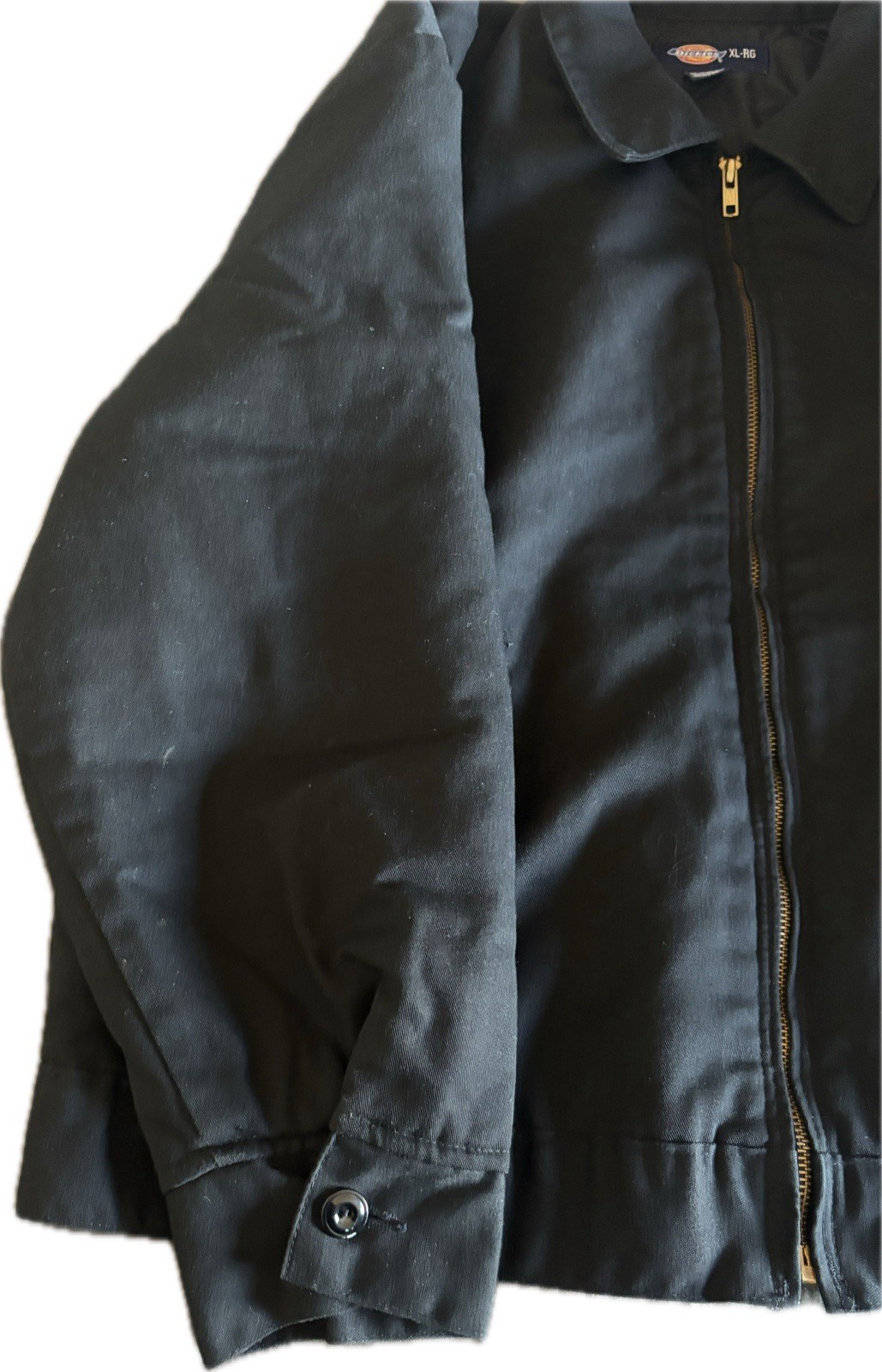 Dickies Insulated Eisenhower Front Zip Jacket – Black, Size X L