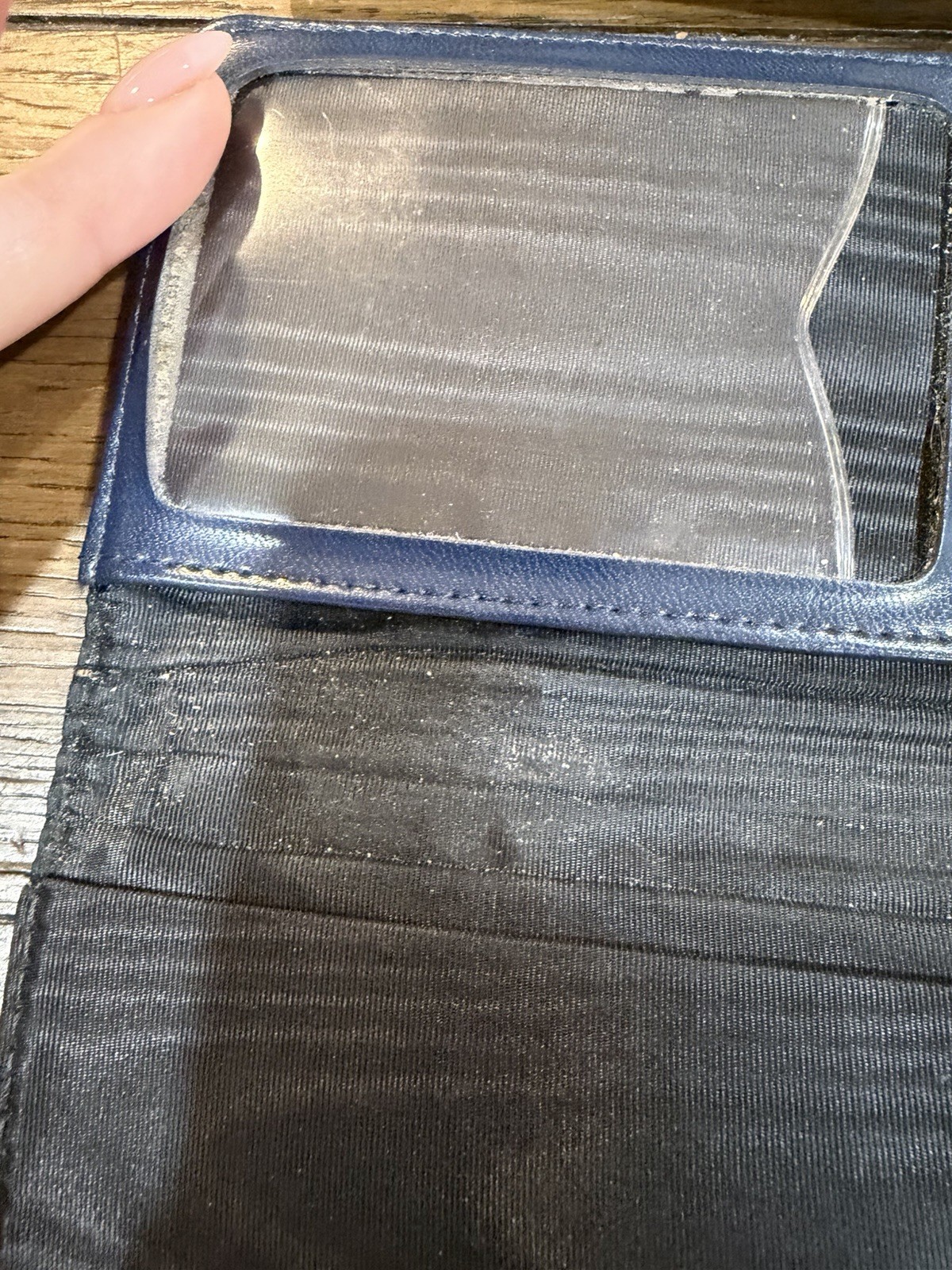 American Flag Navy Wallet