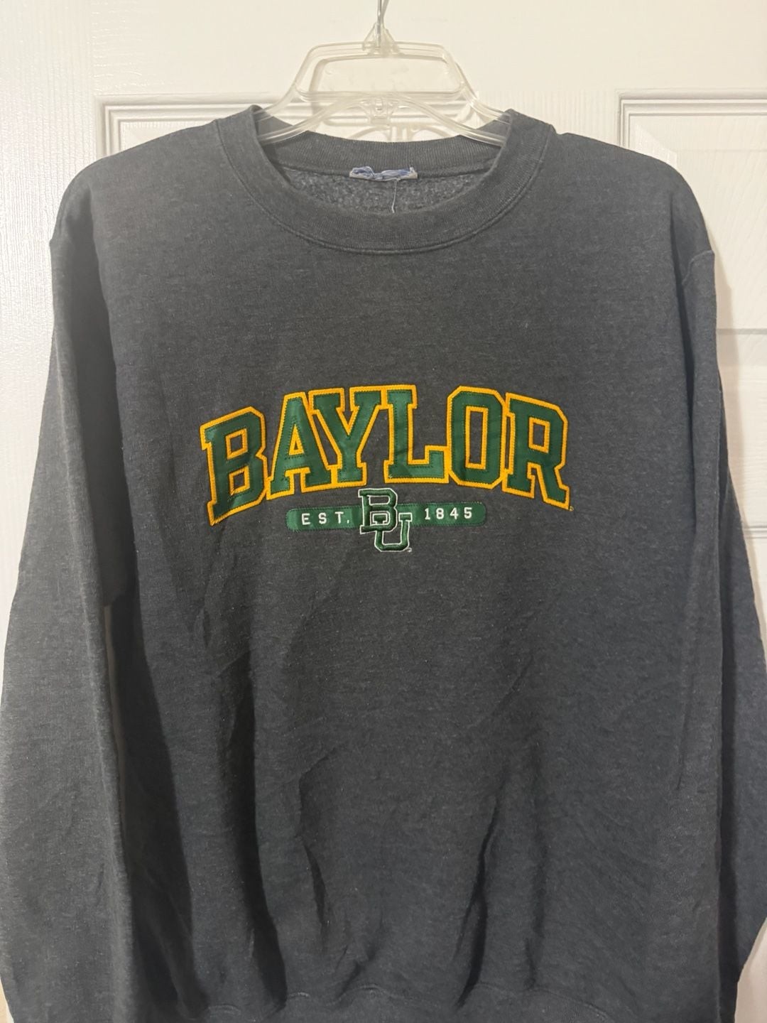 Vintage Champion Baylor University Double Arch Logo Crewneck Sweatshirt