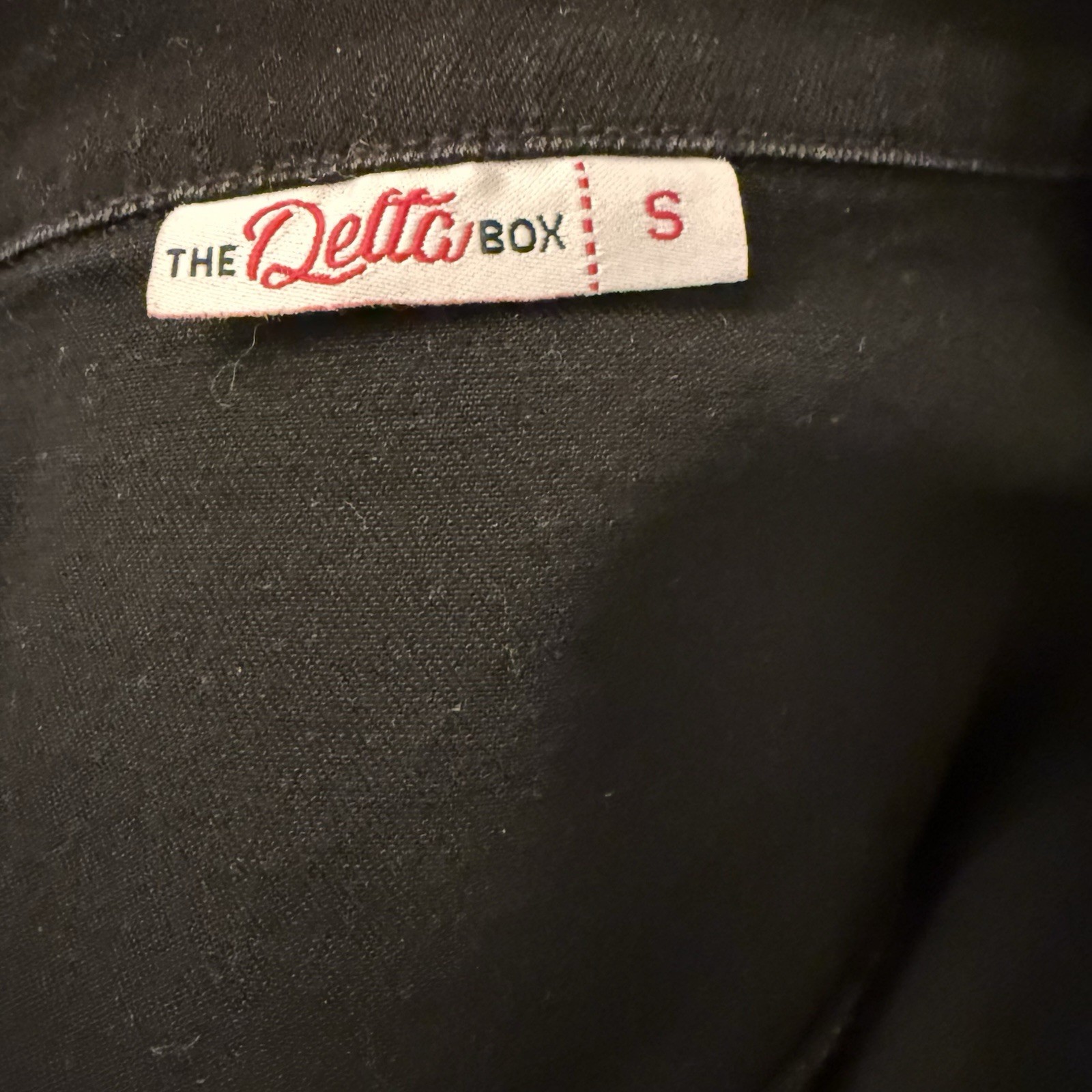 Delta Sigma Theta Denim Jacket from The Delta Box Size Small