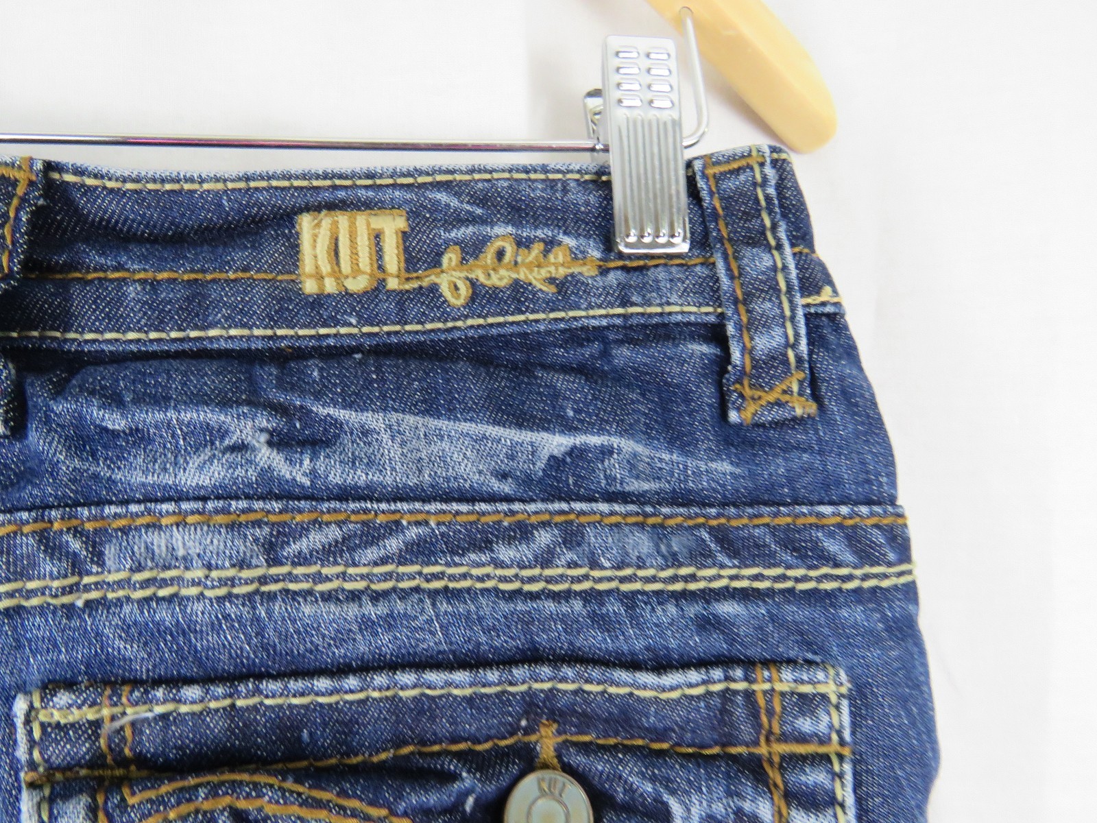 KUT from the Kloth Flap Pocket 99% Cotton 1% Spandex Women’s Jeans Size 6