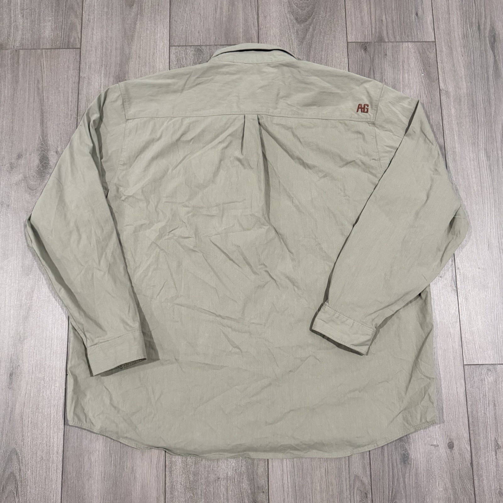 Ag-Gear Harvester L/S Performance Button Down Shirt Anti Odor Stain Repel 3XL