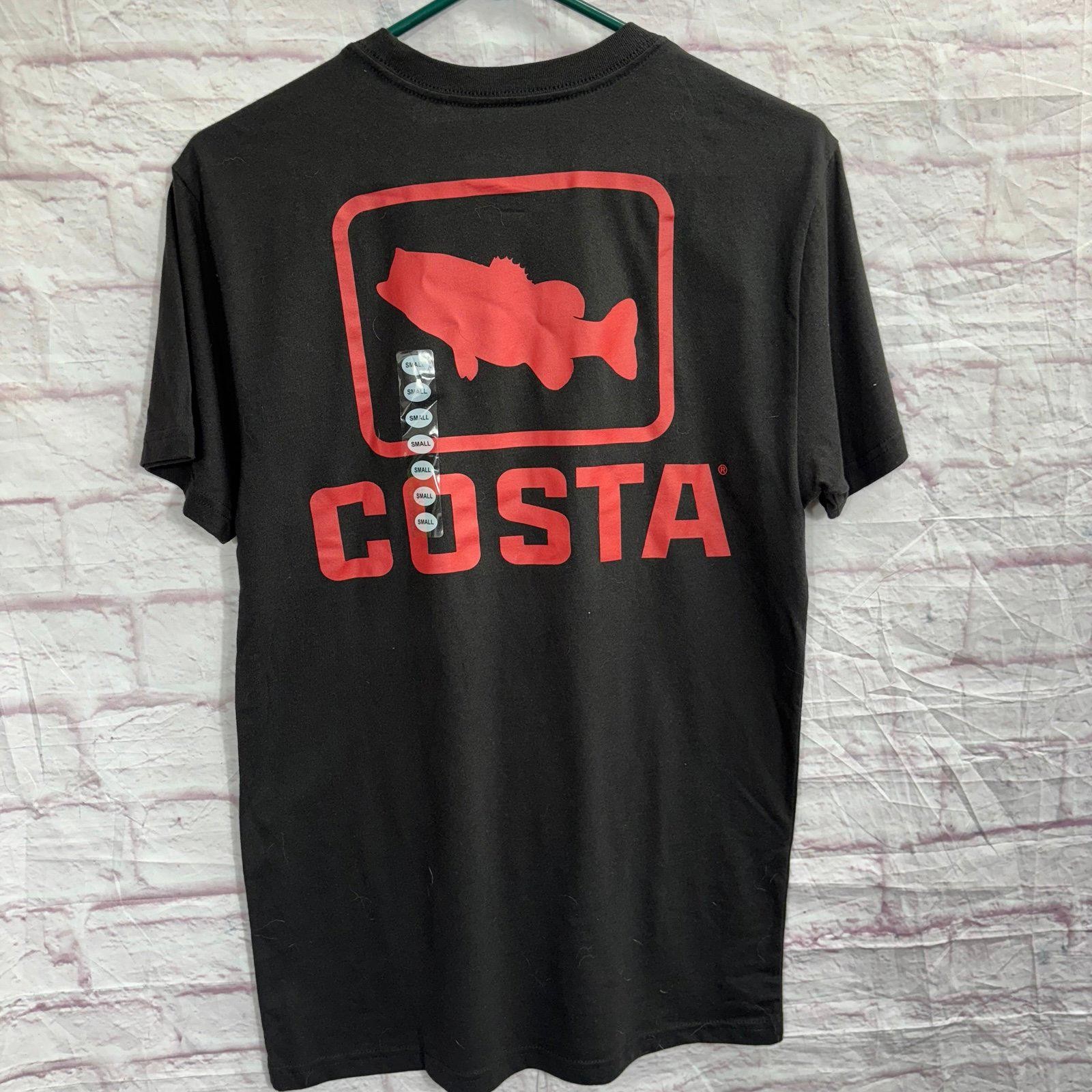 Costa Black Graphic T-Shirt Mens Small NWT