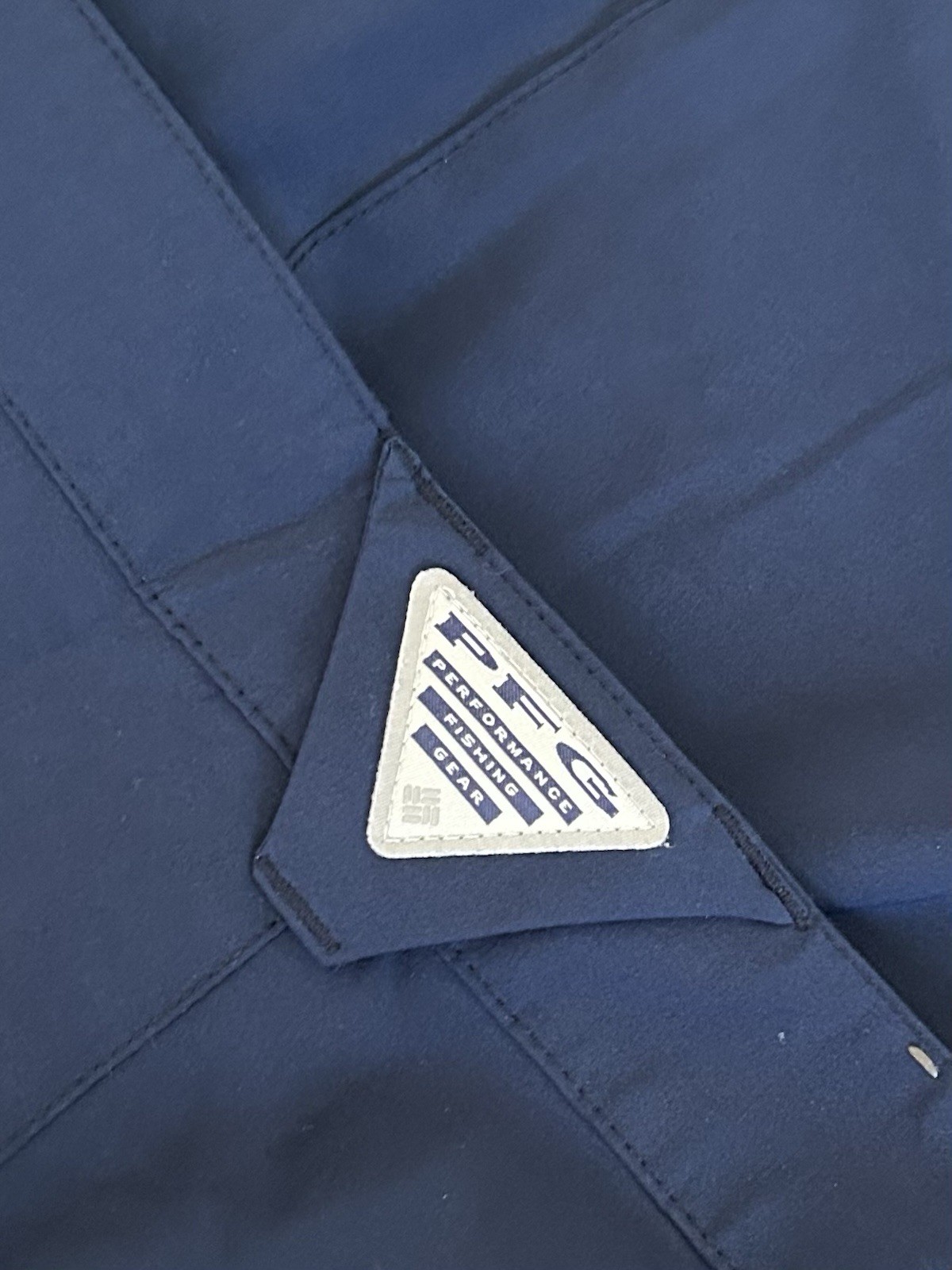 Columbia PFG Men’s Blue Convertible Cargo Pants 30L 38W Regular Fit Straight Leg