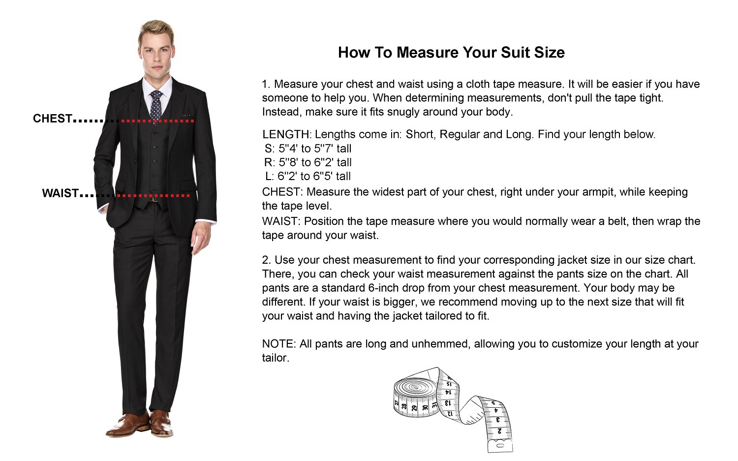 Braveman Men’s Two Piece Classic Regular Fit Suits
