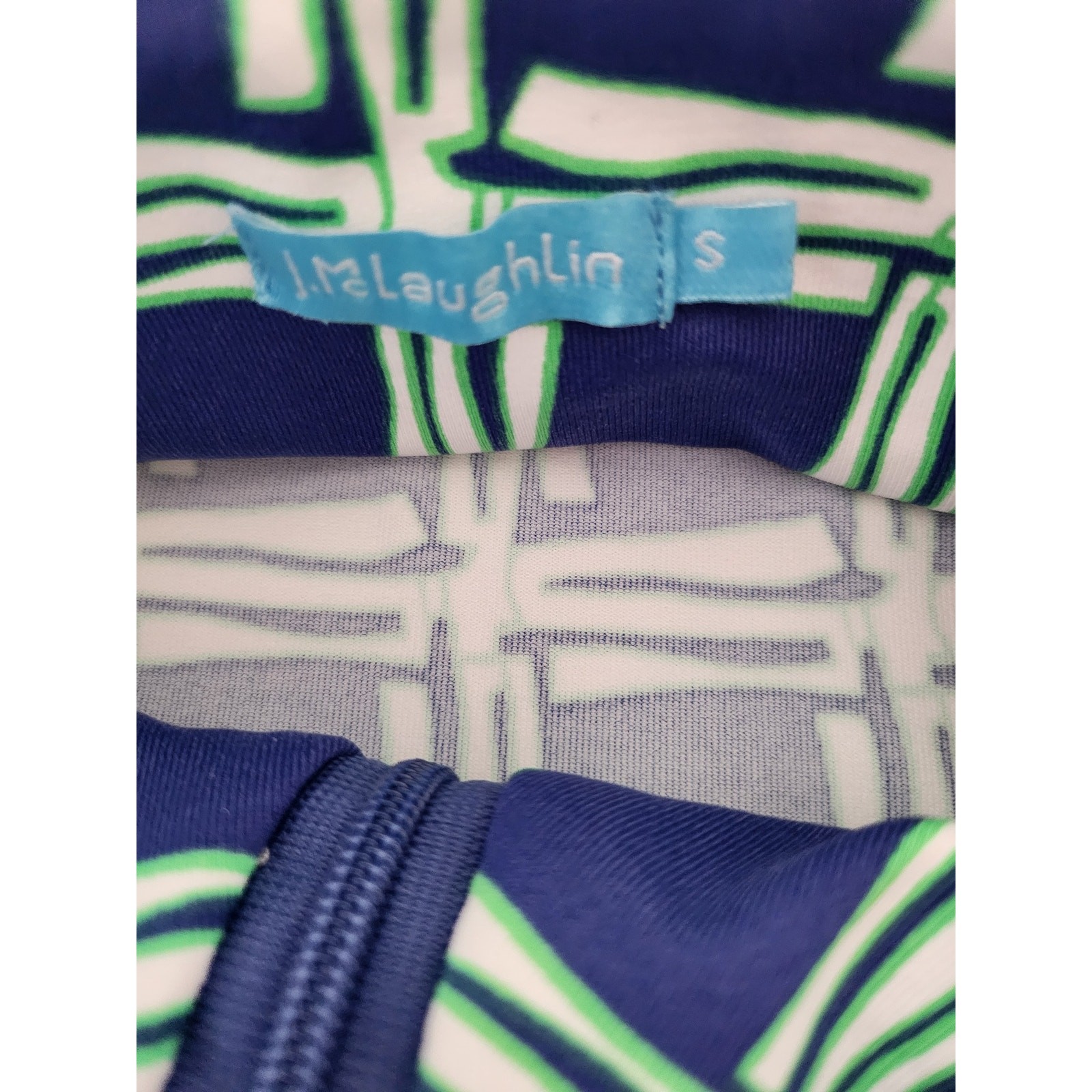 S J. McLaughlin quarter zip performance fabric