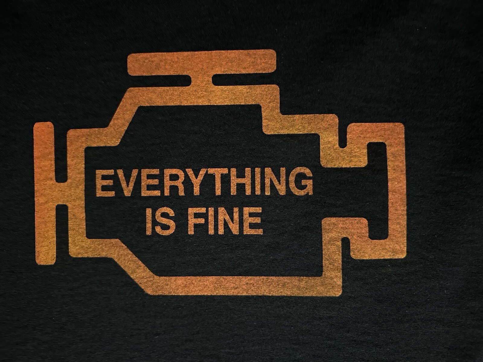 Check Engine Light T Shirt JDM Honda Civic Toyota Supra Subaru BMW Nissan 2JZ