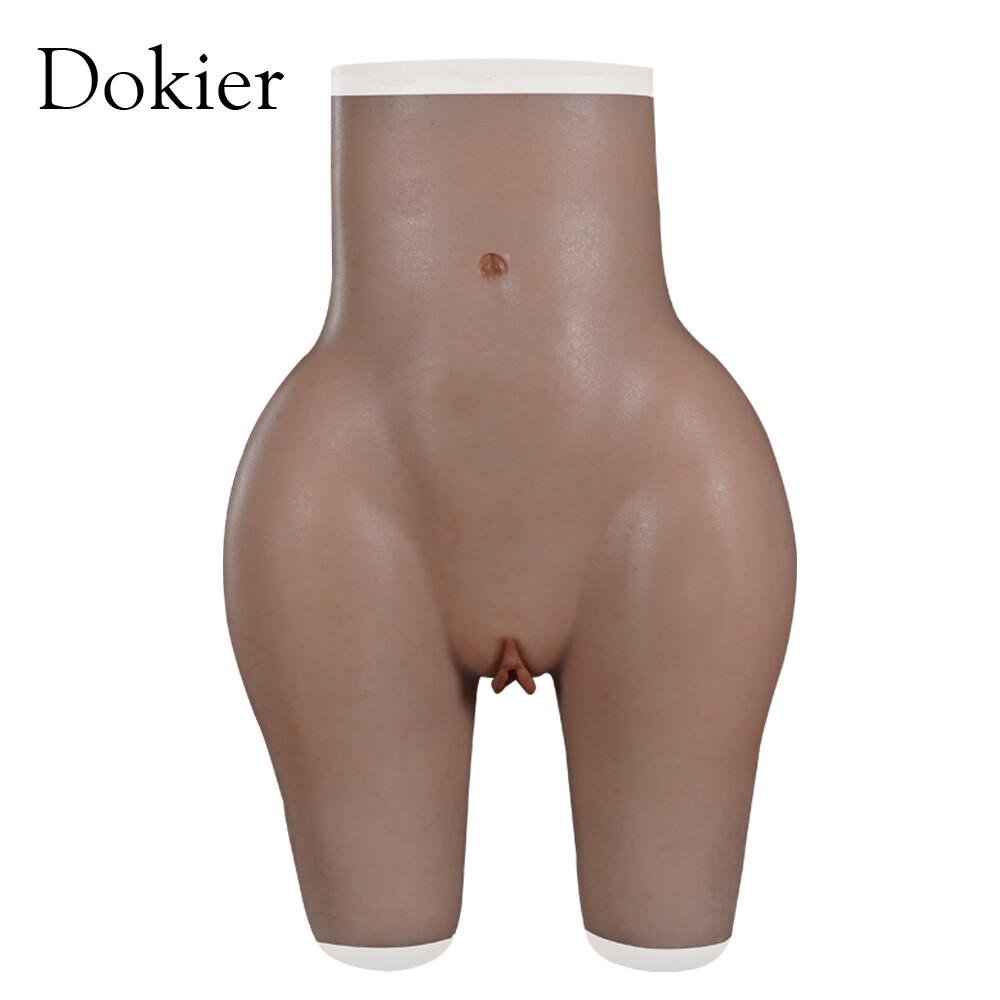 Realistic Silicone Vagina Pants Hip Buttock Thicken Panty For Crossdressers
