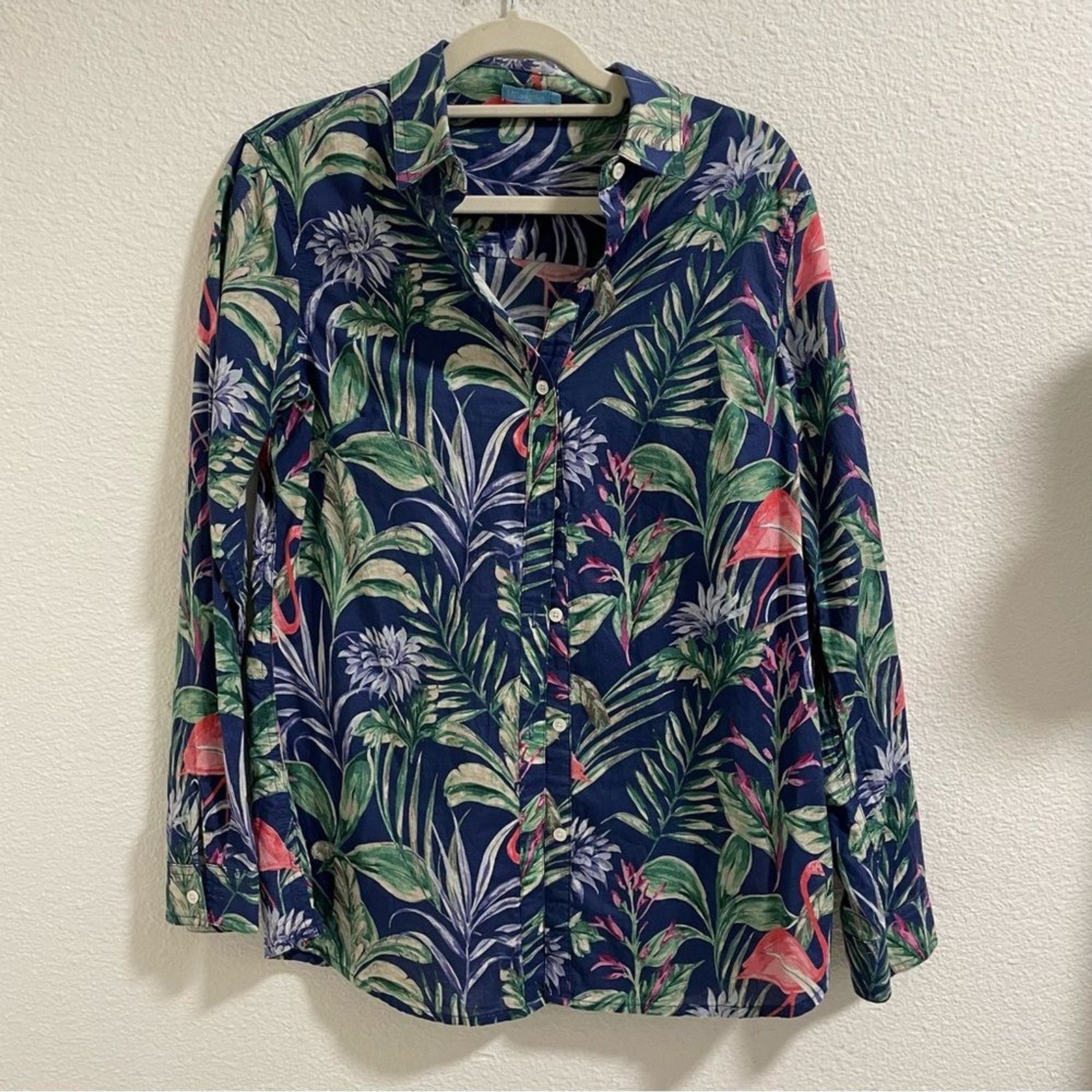 J. McLaughlin Floral Button Down Shirt – Multicolor