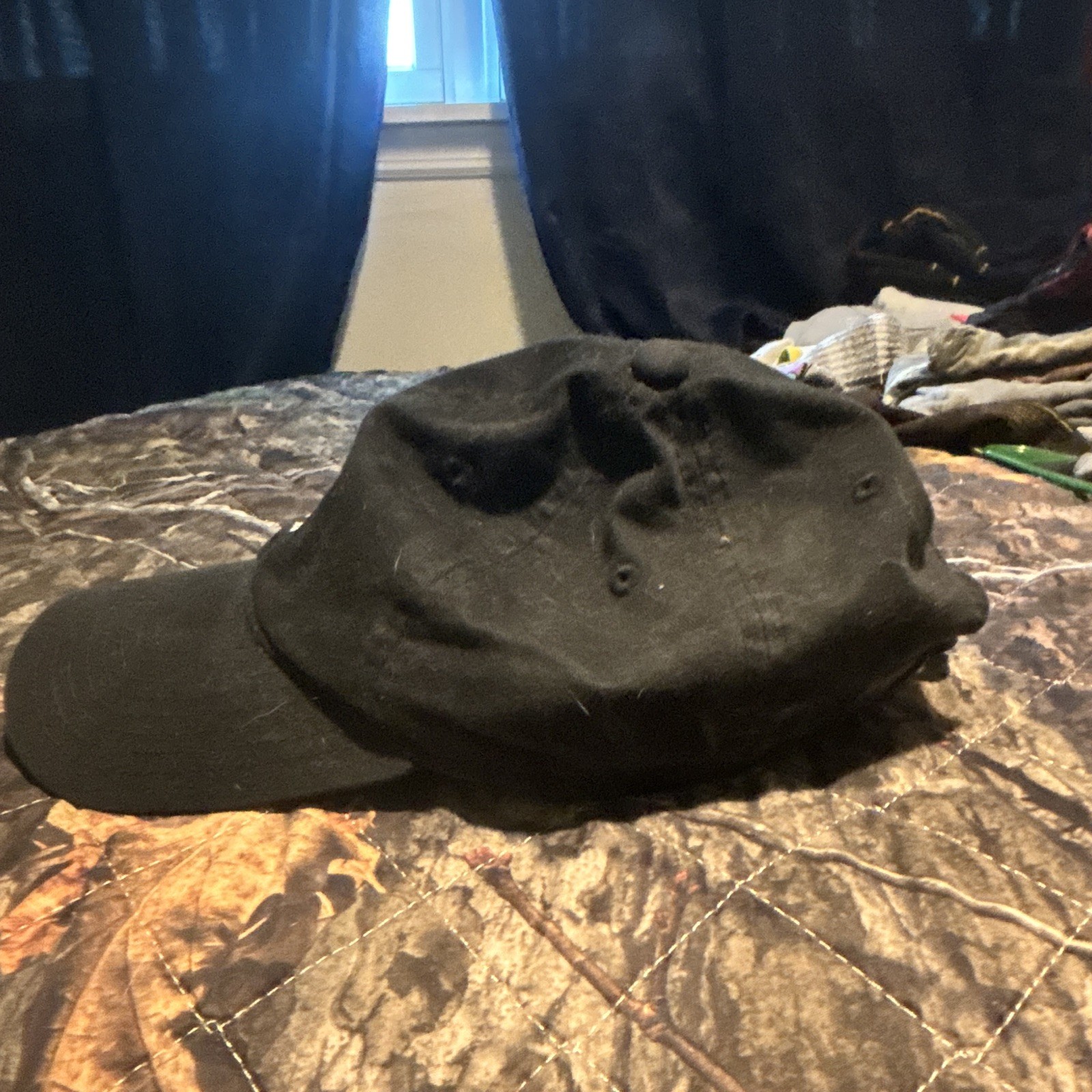 Void dc punk hardcore crust hc Black Adjustable Dad Hat Men’s One Size