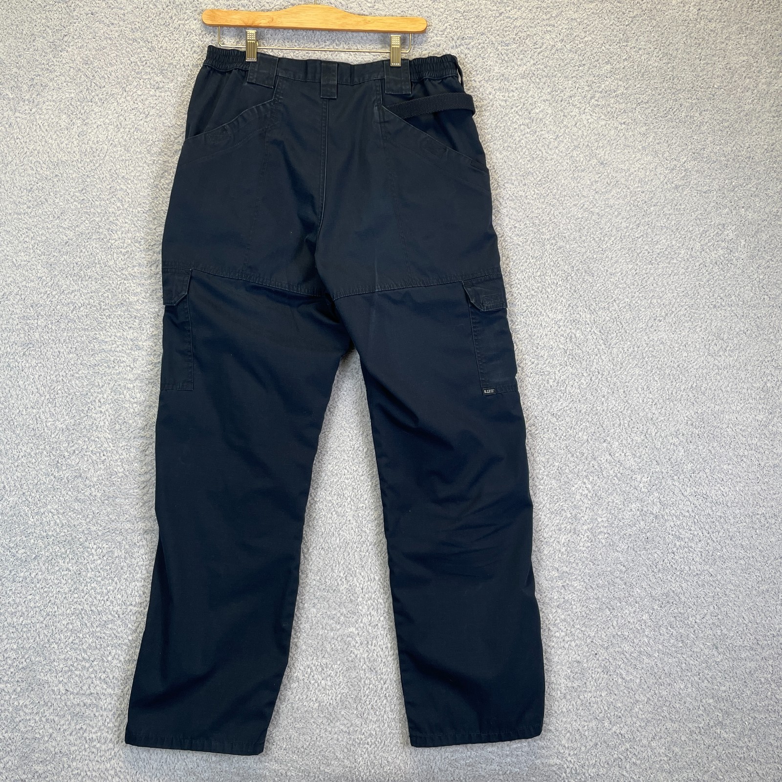 5.11 Tactical Taclite Pro Ripstop Regular Fit Pants 34×32 Navy Blue Workwear