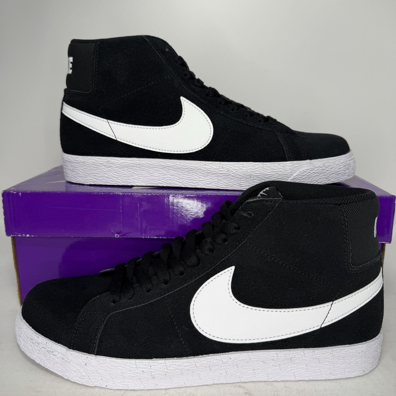 Nike SB Zoom Blazer Mid Black White Men’s Sizes 864349-002 BRAND NEW