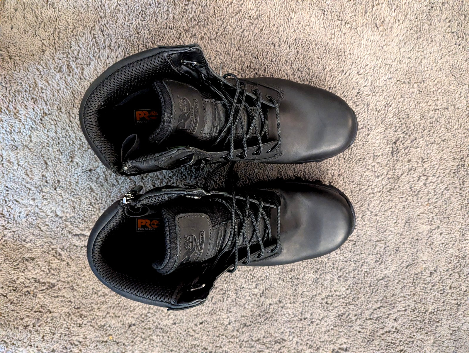 Timberland PRO Valor McClellan 6″ Side Zip Work Boots – Black – NIB – Men’s 13W