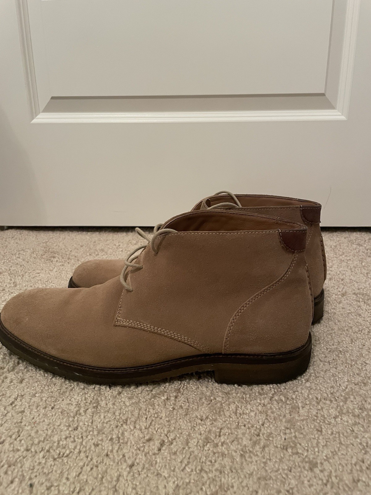 Johnston & Murphy Men’s Brown Sheepskin Leather 11.5 Shoes