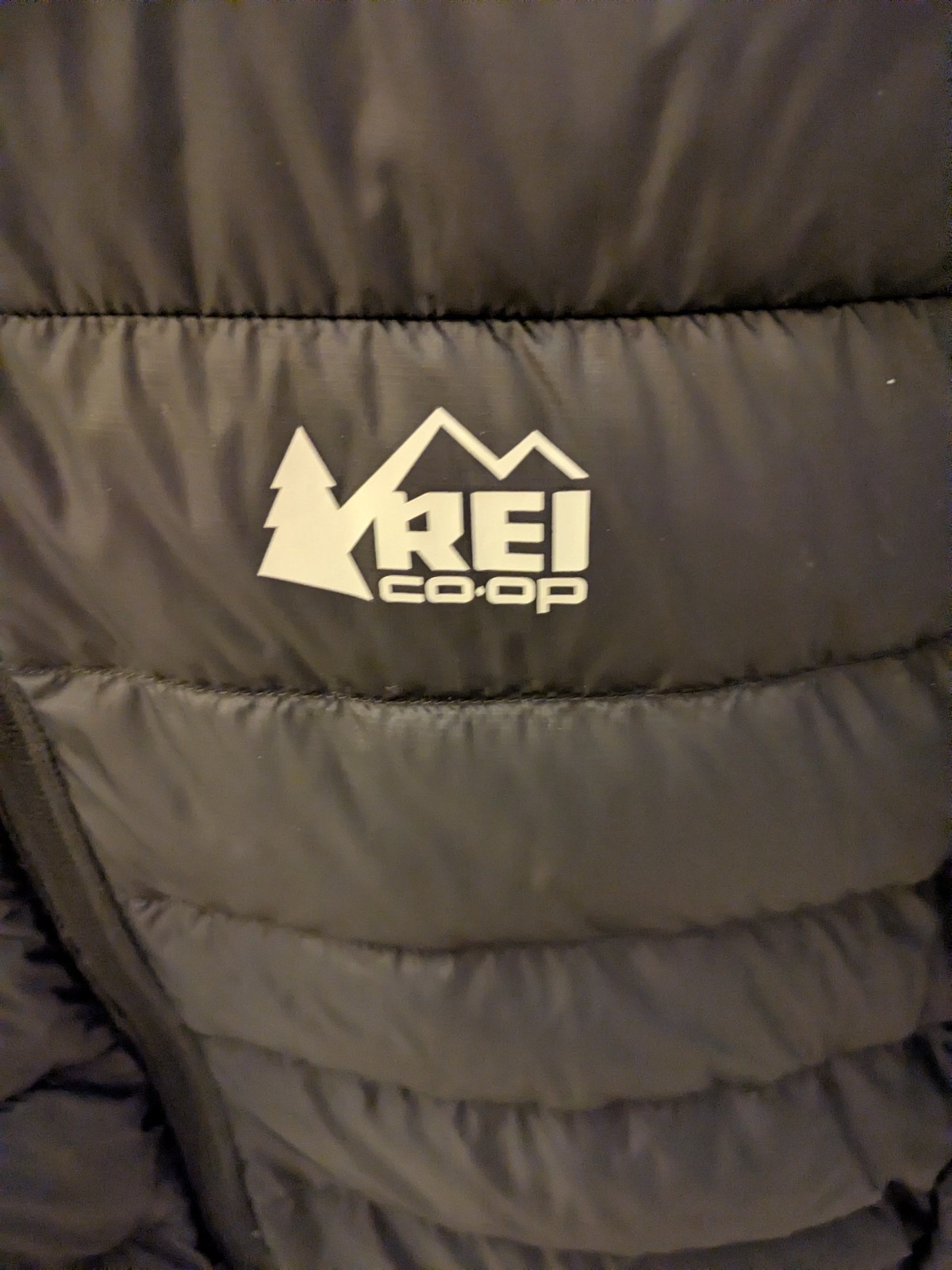 REI Co-Op 650 Down Jacket Large Tall Black EX++