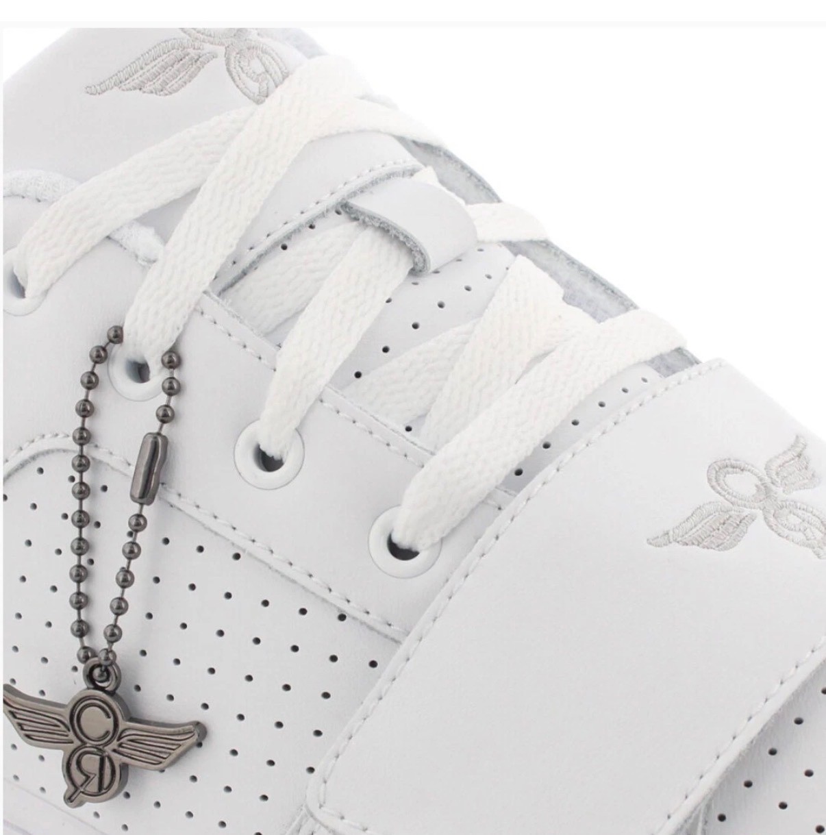 Mens Sz 7 Creative Recreation Cesario Lo XXI Pure White Leather Sneaker Clean