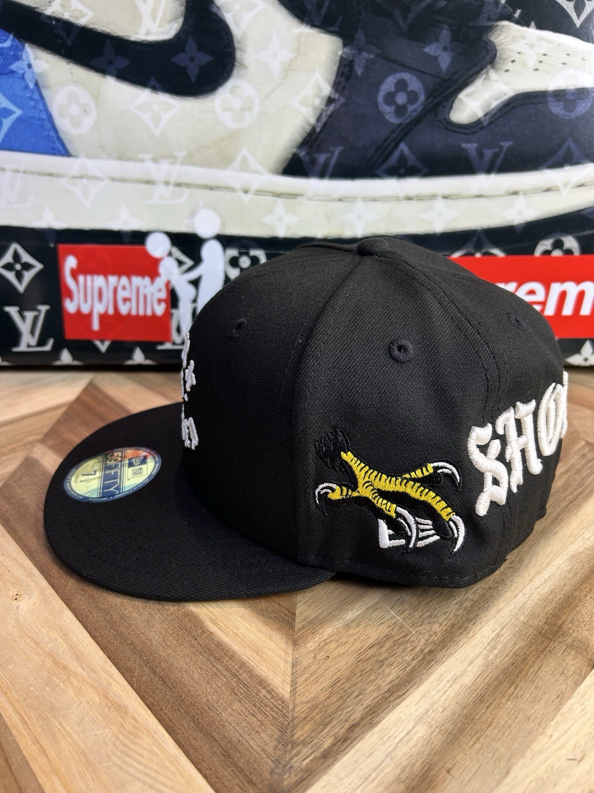 New Era Born x Raised Shoyoroll Fitted Hat UFC Black 7 1/2 Extremely Rare