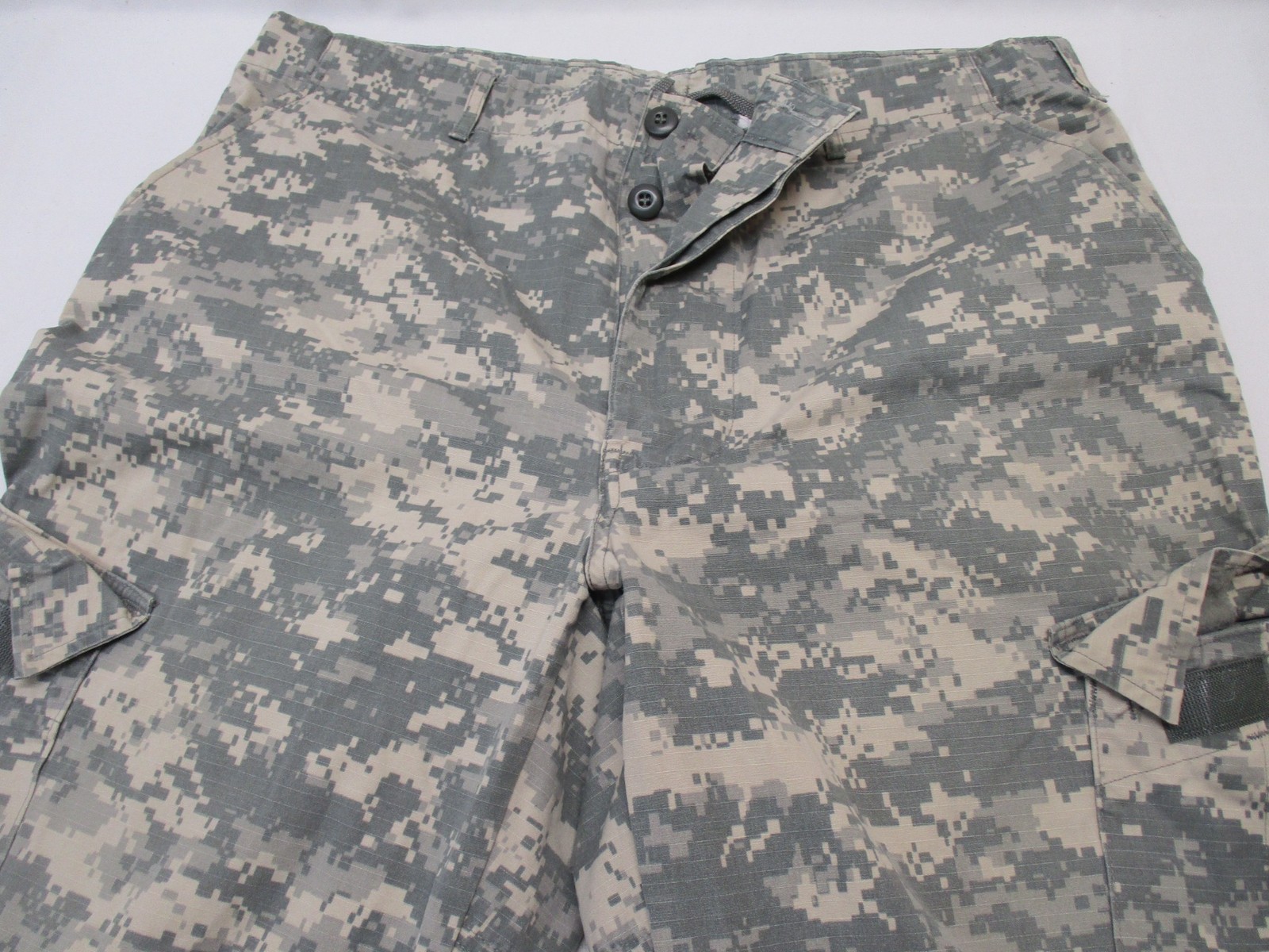 USED USGI ARMY DIGITAL CAMO ACU COMBAT PANTS TROUSERS CARGO UNIFORM BDU BOTTOMS