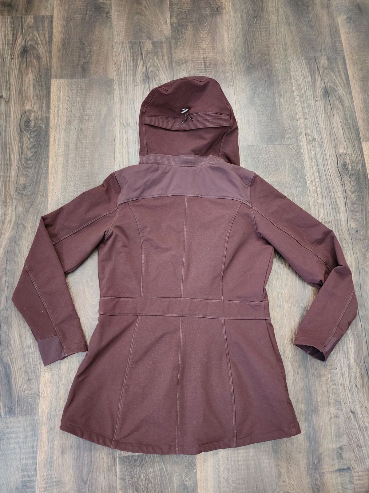 KÜHL Klash Trench Softshell Jacket Hooded Ganache Brown Large