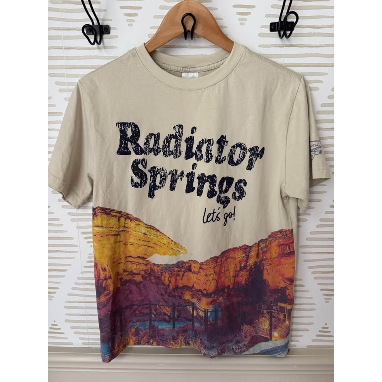 Disney Official Cars Land Radiator Spring T-Shirt Adult Small Disneyland CA