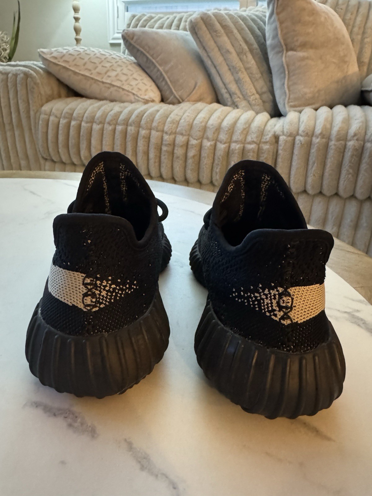 adidas Yeezy Boost 350 V2 Oreo Black White Primeknit Sneaker Men’s 2016 – No Box