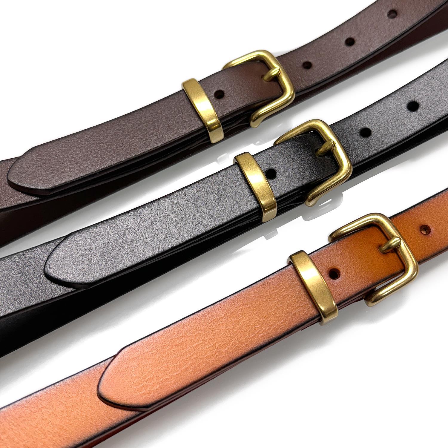 Women’s Dress Belts 100% One Piece Genuine Full Grain Leather Casual Belt