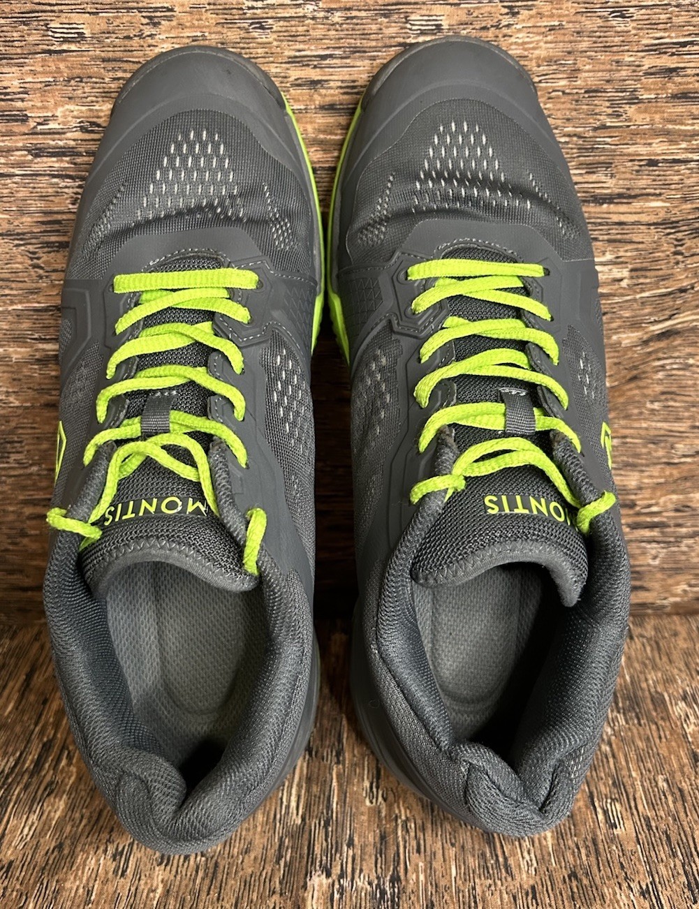 Montis 1.0 Drop Pickleball Athletic Sneakers Shoes Dark Grey Green Men’s 10.5
