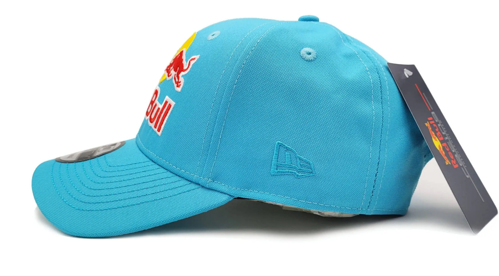 R- Turquoise Red Bull Canvas Baseball Cap. Racing. F1. MotoGP. Supercross