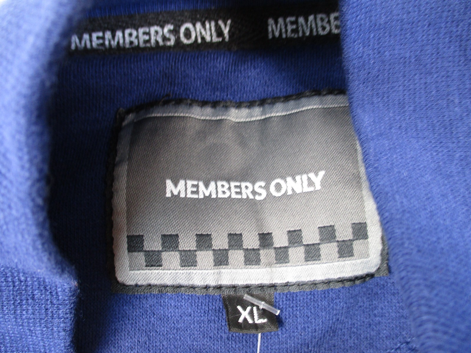 Members Only Jacket Mens XL Blue Stretch Y2K Old Money Outdoor Iconic Zip Up
