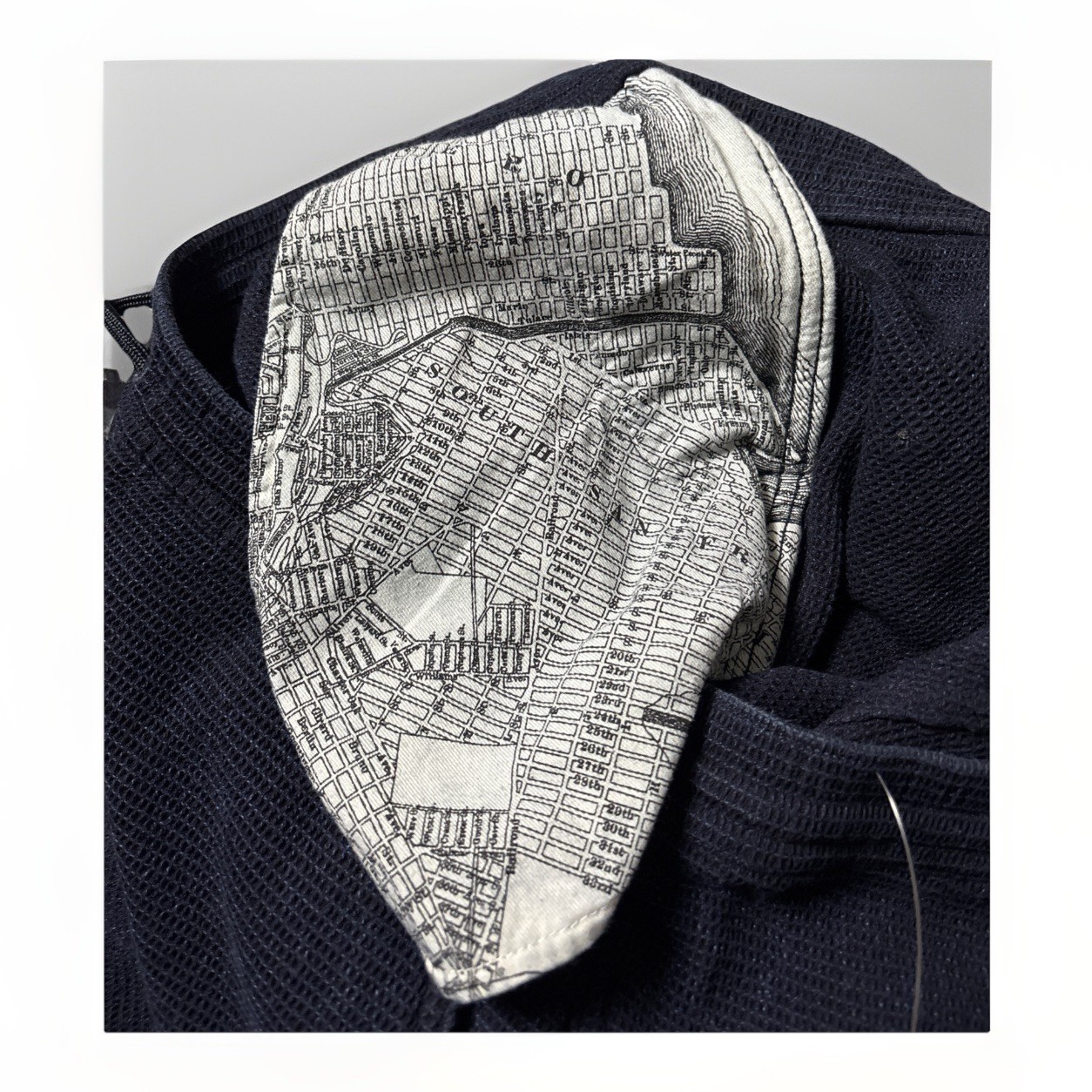 Men’s Taylor Stitch Short Apres Waffle Navy 100% Organic Cotton Size Large $108