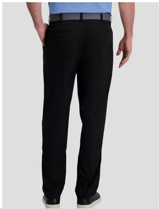 Men’s Haggar Cool Right Performance Flex Classic-Fit Pleated Pants