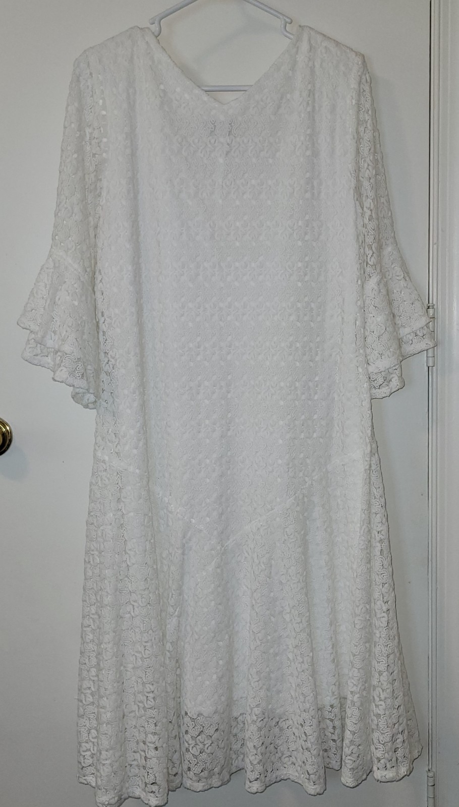 rabbit rabbit rabbit designs women’s White dress Sz 18