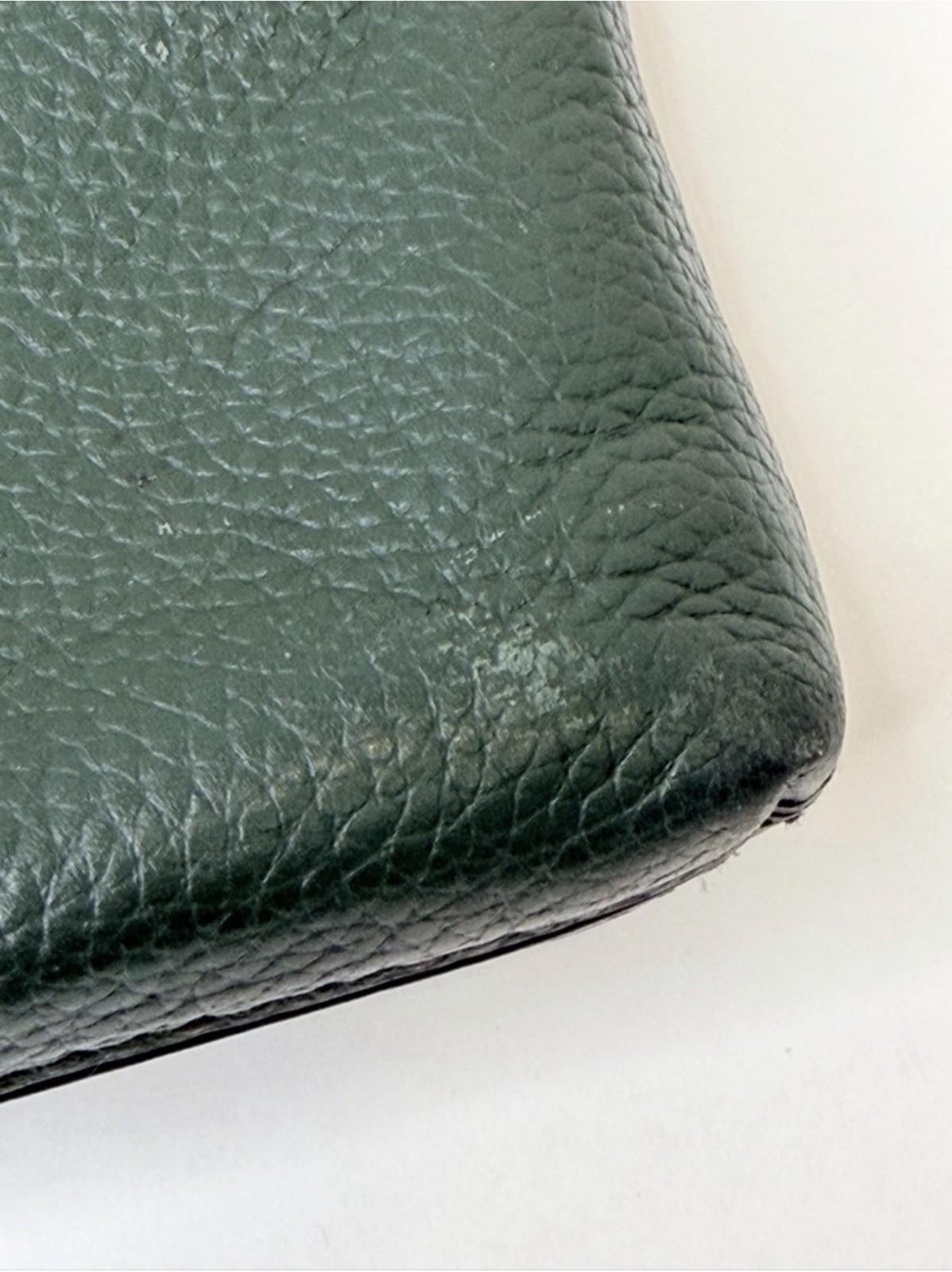 Kate Spade Green Pebbled Leather Crossbody Bag