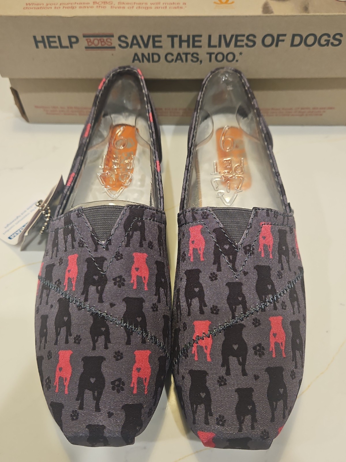 Bobs For Dogs – Gentle Giant – Size 9 – Pink and Gray