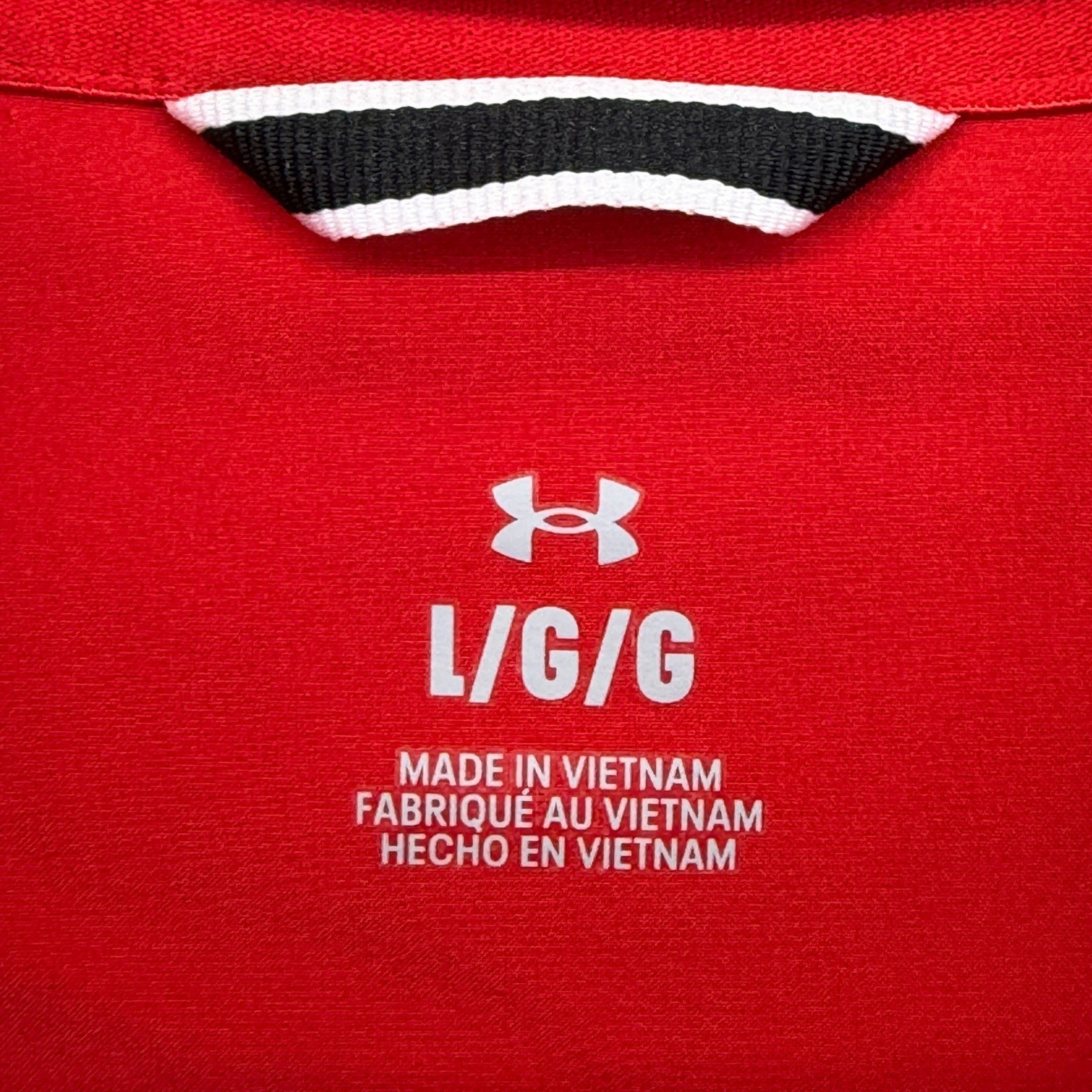 Under Armour Maryland Terrapins Mens Red Sleeveless Hoodie Vest Large UM8223